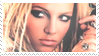 A stamp featuring musician Britney Spears