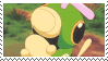 A stamp featuring an animation of the Pokemon Caterpie wriggling its legs adorably